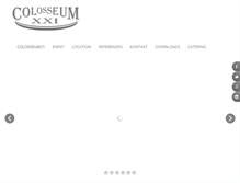 Tablet Screenshot of colosseum21.at